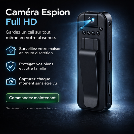 Mini Caméra Espion HD 1080P