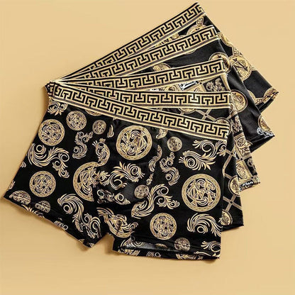 Lot de 5 Boxers: Confort et Fraîcheur Antibactérienne
